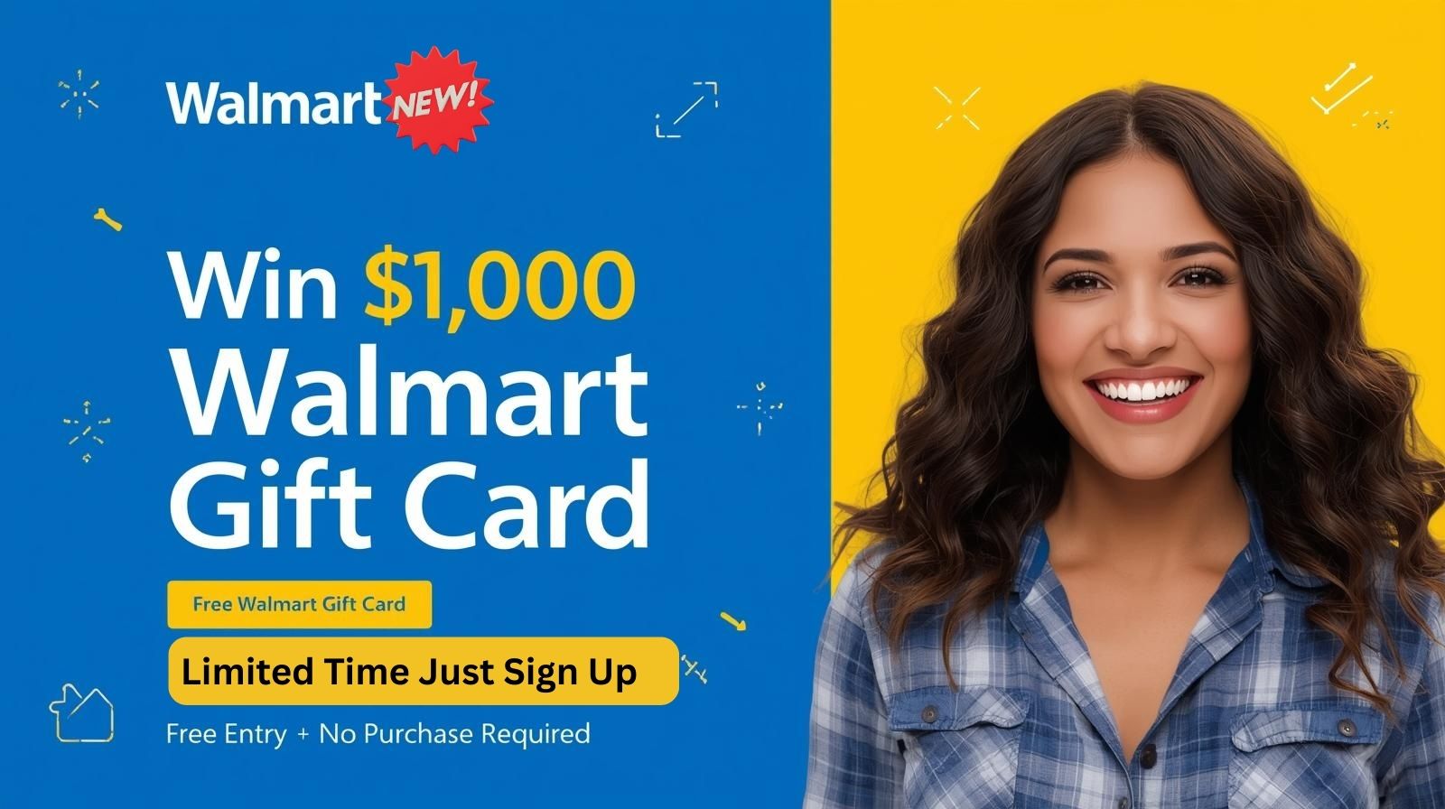 Walmart Gift Card Get $1000 Free